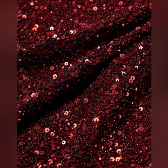 ALICE + OLIVIA Diana split-front sequined tulle gown NWOT 0 - Picture 6 of 6